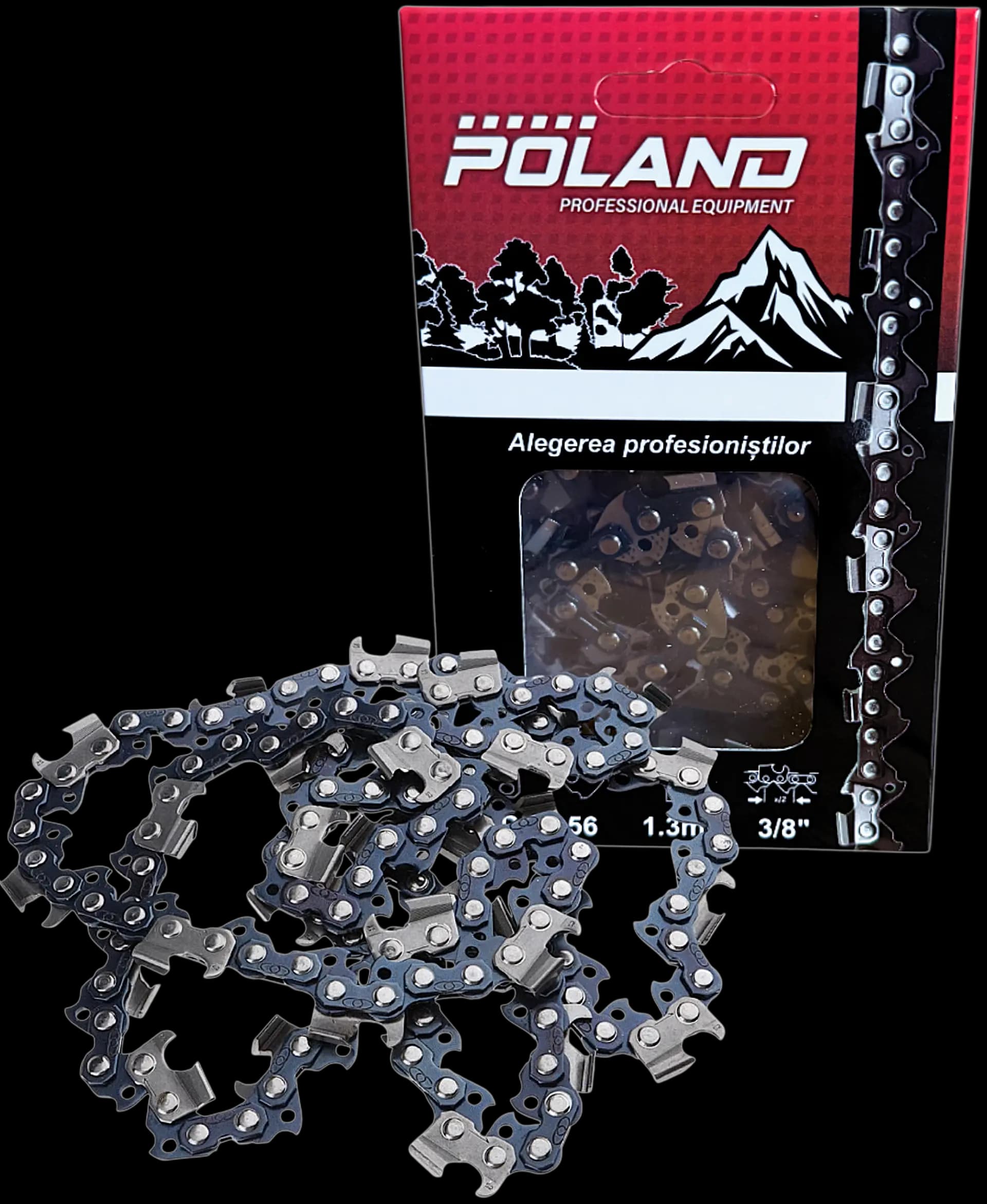 Lant Poland profesional pentru drujba pas 3/8 - 34 dinti 1.6mm - 45 cm