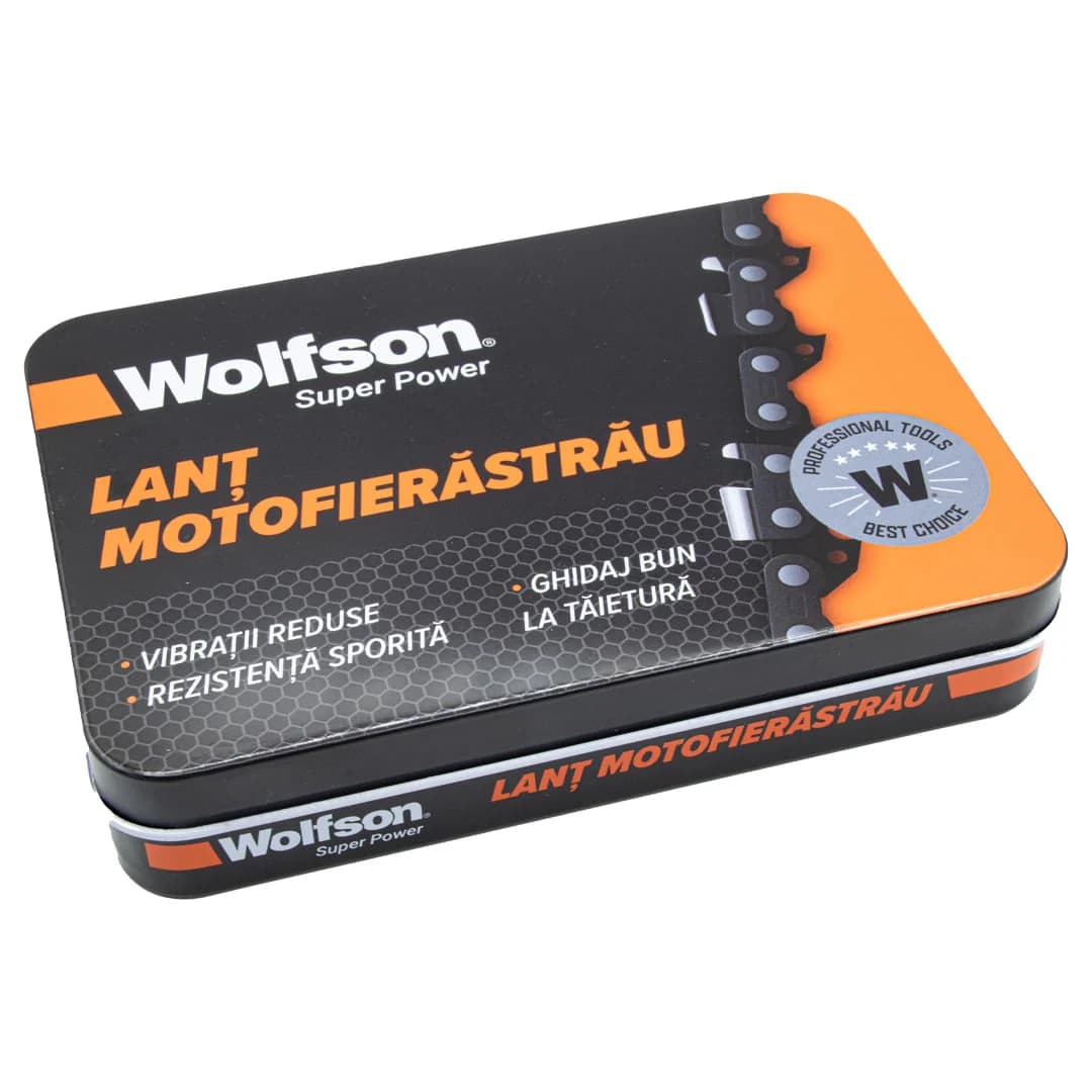 Lant Wolfson pentru drujba pas 3/8 - 25 dinti 1.3mm - 35 cm – imagine 3