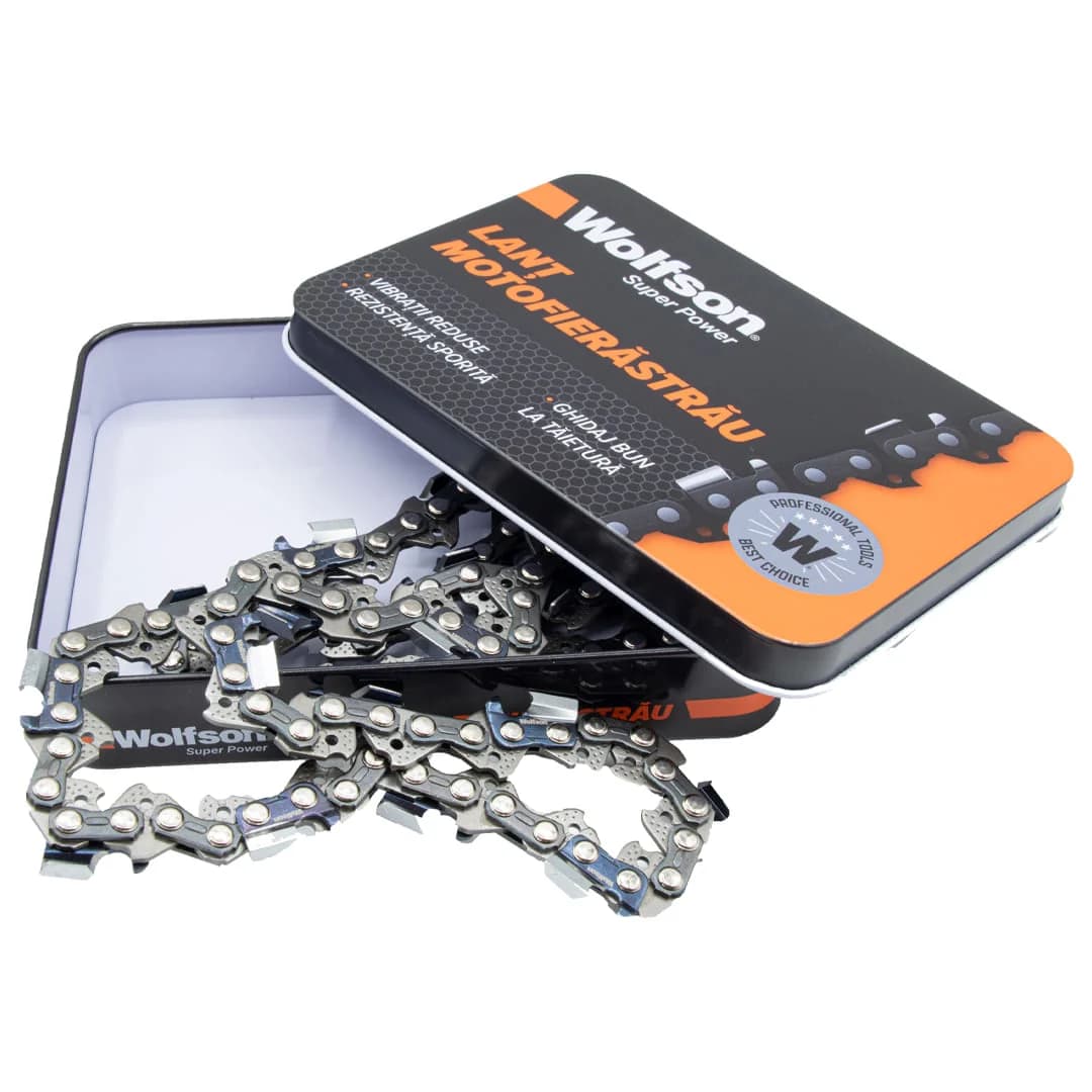 Lant Wolfson pentru drujba pas 3/8 - 25 dinti 1.3mm - 35 cm