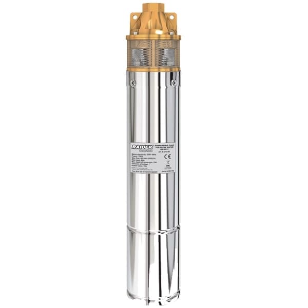 Raider RD-WP41 - Pompa submersibila de medie adancime, 750 W, 60 m, 40 l/min